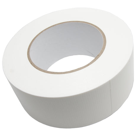 50m PE-Gewebeklebeband mit 35 Mesh, 180 µm, Weiß - Breite 50mm