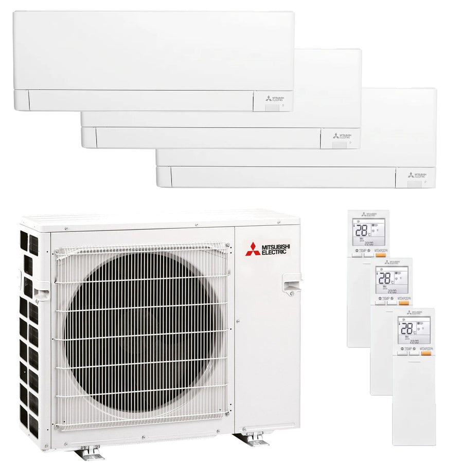 Mitsubishi Electric | Multi-Split-Klimaanlage | 3x MSZ-AY35VGK + MXZ-4F80VF4 | 8,0 kW | WiFi