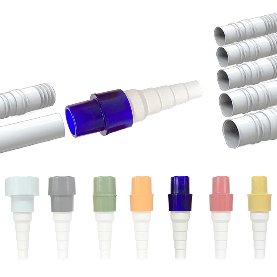 Adapter für Kondensat- Rohr/Schlauch ø20/21,m mit ø14/16/18/20/25mm Kondensatschlauch