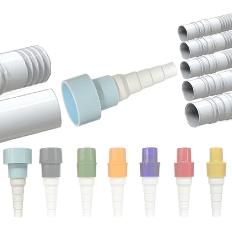 Adapter für Kondensat- Rohr/Schlauch ø40mm mit ø14/16/18/20/25mm Kondensatschlauch