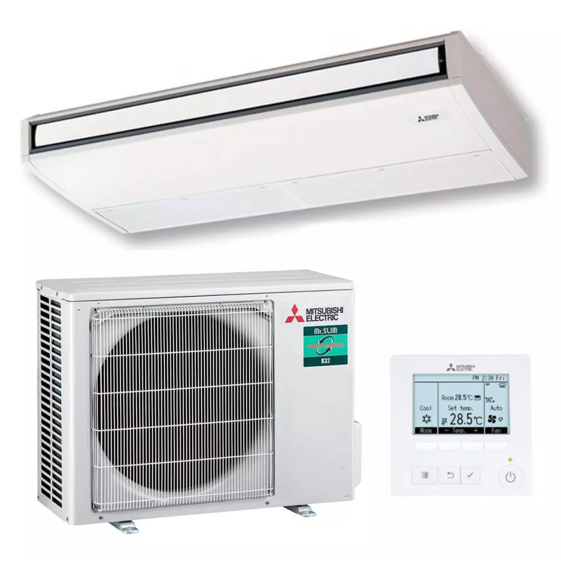 Truhen-/Deckengerät de Techo Mitsubishi Electric MPCZ-35VKA