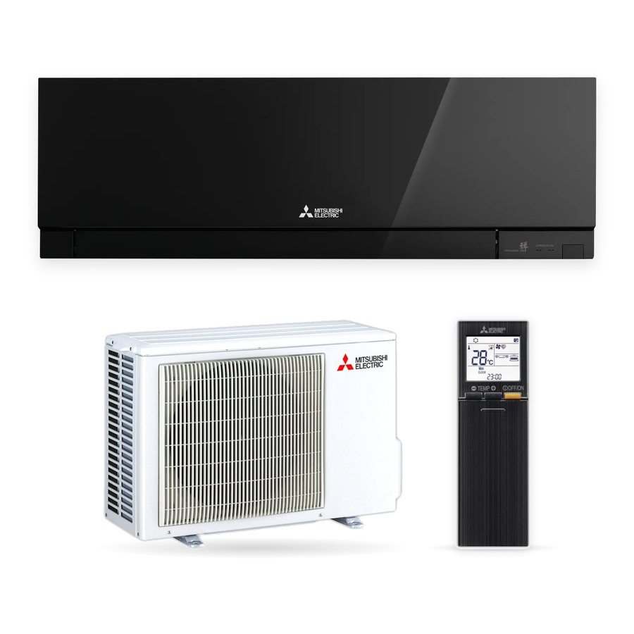 Mitsubishi Electric | Monosplit-Klimaanlage | MSZ-EF50VGK-B + MUZ-EF50VG | 5,0 kW | WiFi