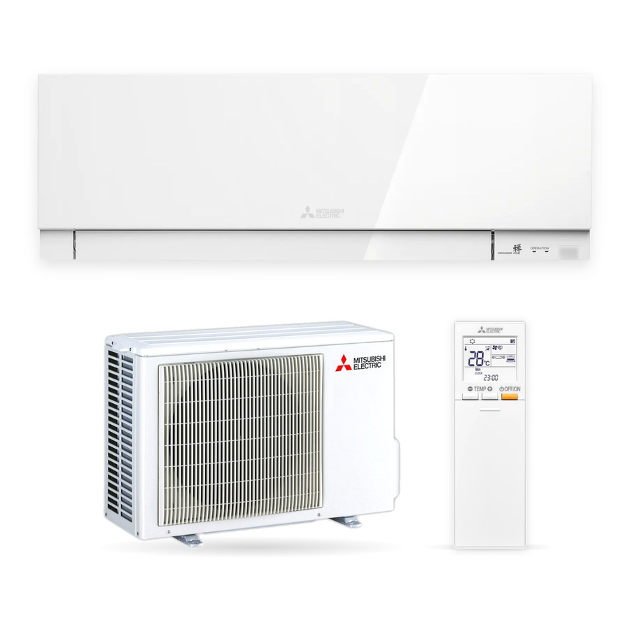 Mitsubishi Electric | Monosplit-Klimaanlage | MSZ-EF25VGK-W + MUZ-EF25VG | 2,5 kW | WiFi