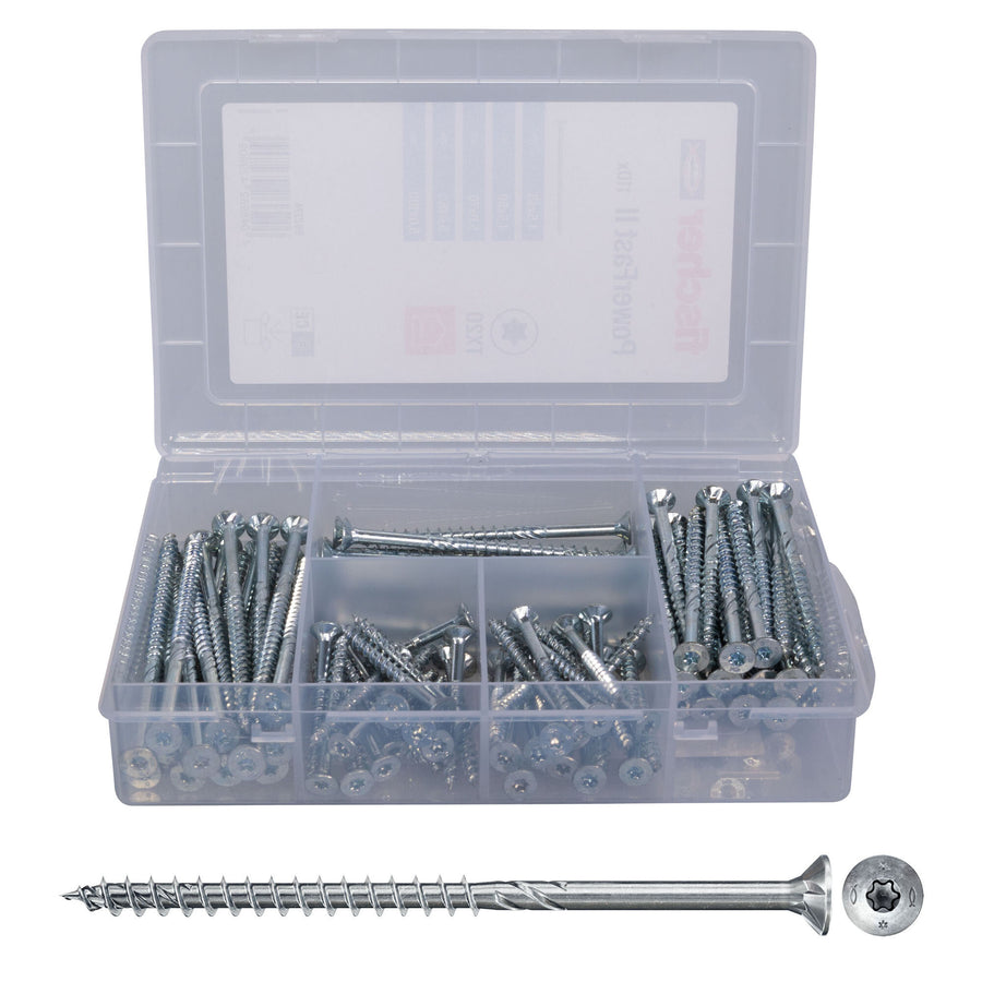 fischer Meister-Box PowerFast II SK TG TX (110 Teile)