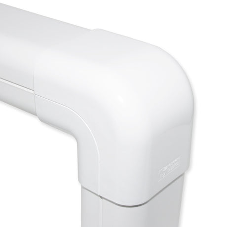 Kurve/Bogen 90° hoch (CA 100 - EXC), weiß