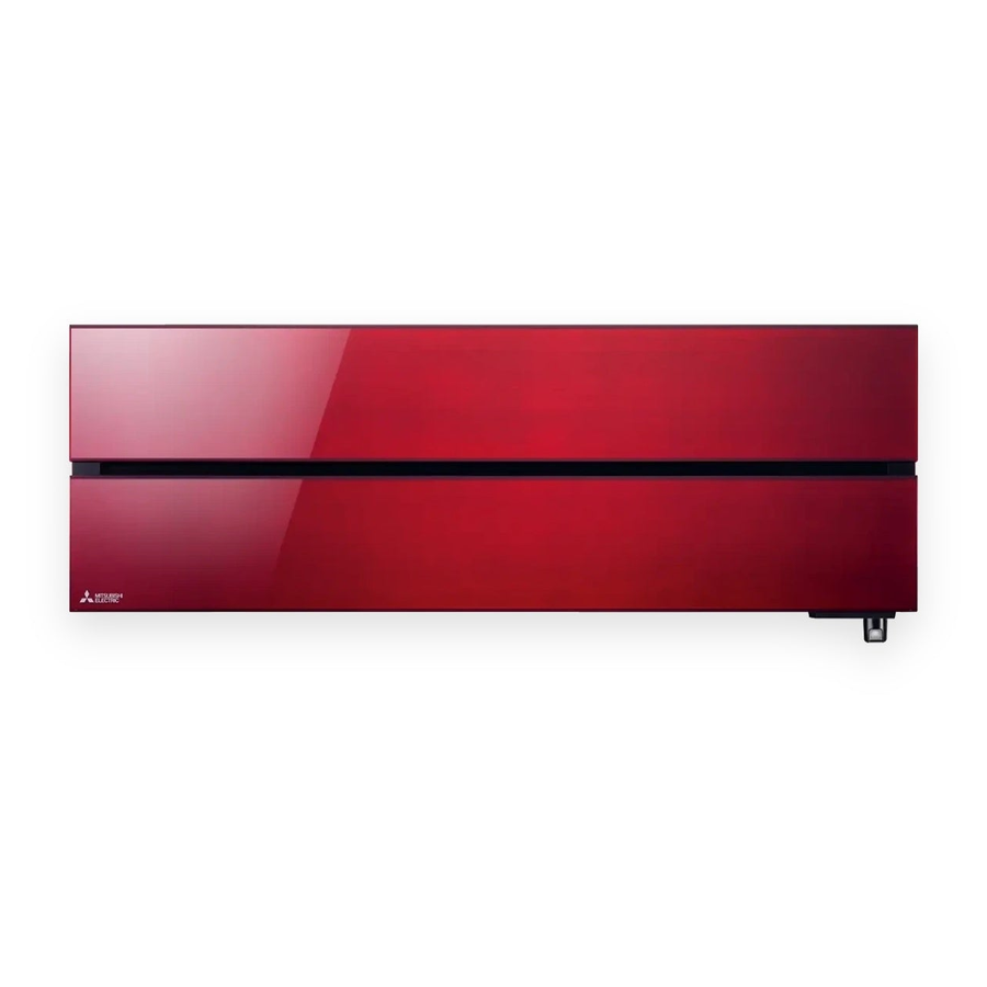 Mitsubishi Electric | Monosplit-Klimaanlage | MSZ-LN25VG2R + MUZ-LN25VG | 2,5 kW | Ruby Red | WiFi