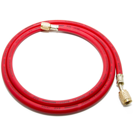 R410a / R32 Füllschlauch rot 1,5m 1/4 SAE 5/16 für Klimaanlagen