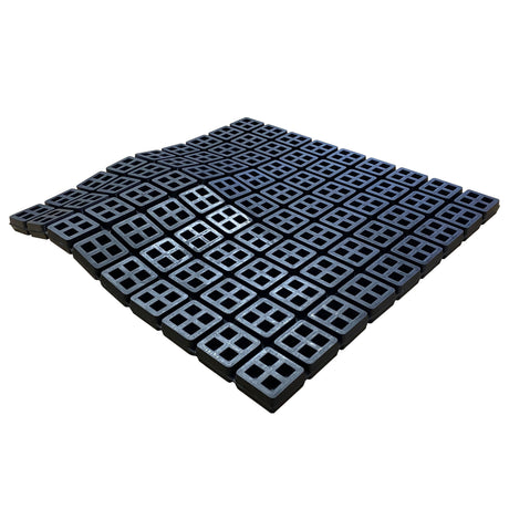 Schwingungsdämpfende Gummi-Matte 452 x 452 x 20mm f. Wärmepumpe oder Klimaanlage