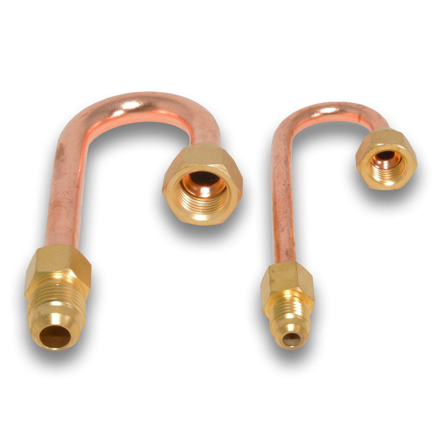 Umkehranschluss / Umkehrbogen M1/4" auf F1/4" und M3/8" auf F3/8" für Splitklimaanlagen mit falsch vorinstallierten Rohrleitungen