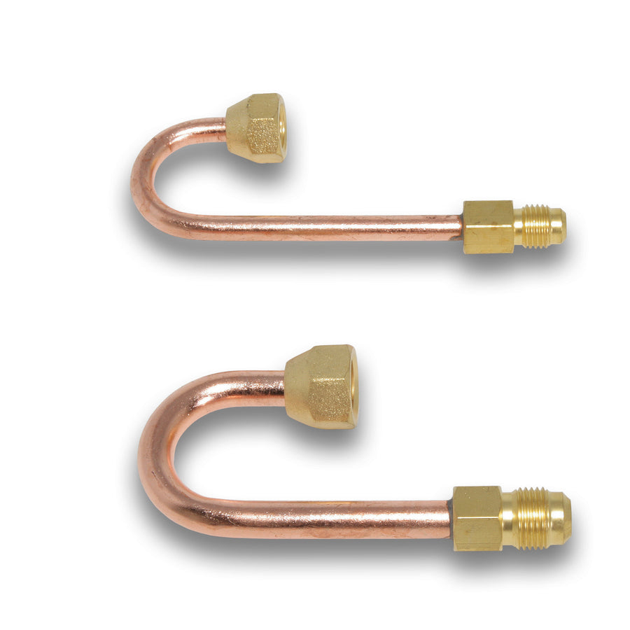 Umkehranschluss / Umkehrbogen M1/4" auf F1/4" und M3/8" auf F3/8" für Splitklimaanlagen mit falsch vorinstallierten Rohrleitungen