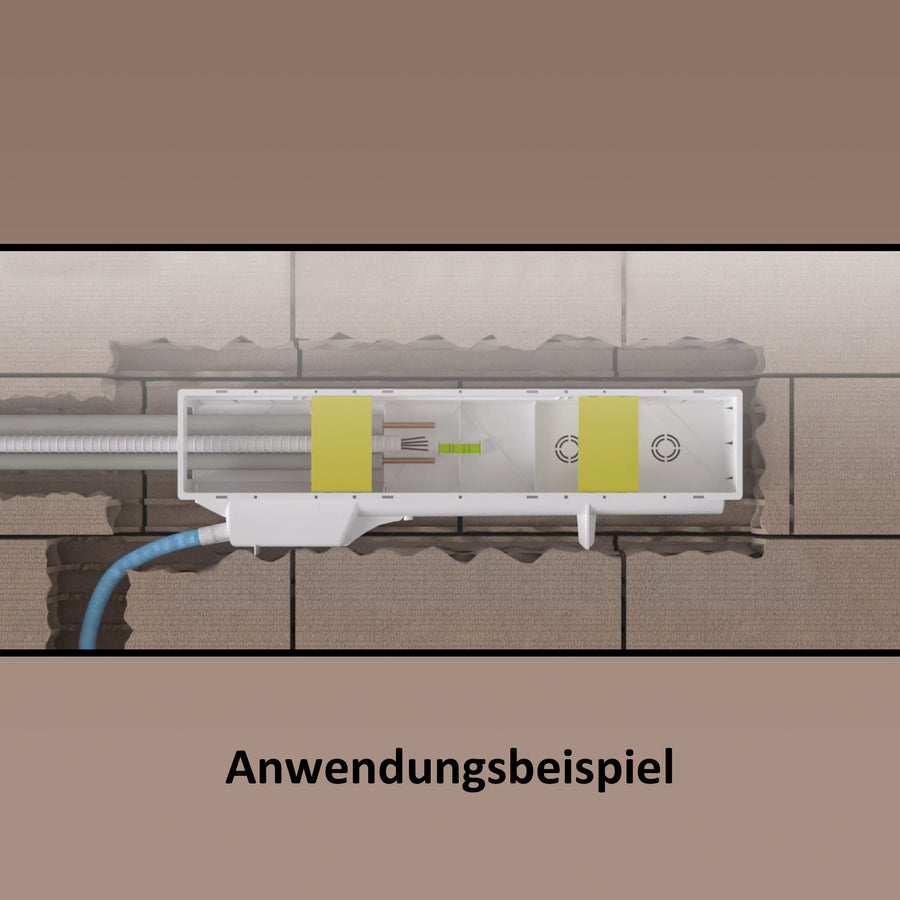 Unterputz Installationsbox PROFESSIONAL-ELITE mit Kondensatwanne für Klimaanlage