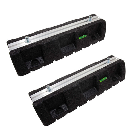 2x Bodenkonsole EXTREME 100-8 (450mm) für Klimaaussengerät, VRV-/VRF-Geräte, Wärmepumpe (Tragkraft 300kg je Fuß)