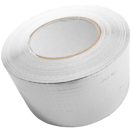 50m Aluminium Netz-Klebeband Isolierband 75mm breit, Gesamtstärke 83 μm