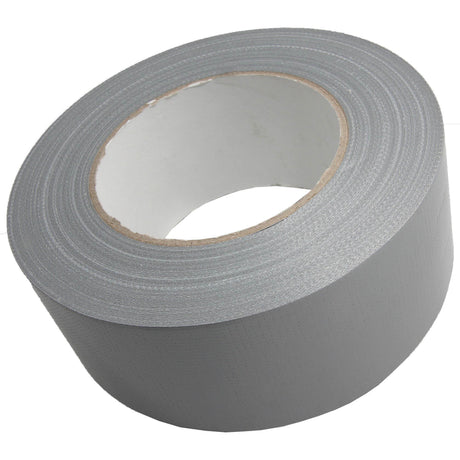 50m PE-Gewebeklebeband mit 35 Mesh, 180 µm, Silber - Breite 50mm