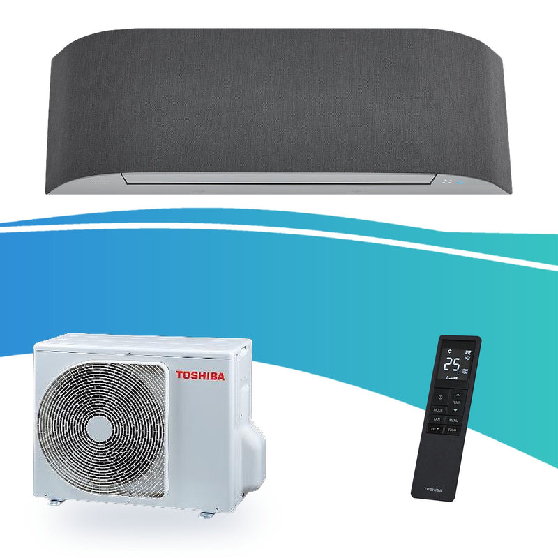 Toshiba Haori RAS-B16N4KVRG-E + RAS-16P2AVSG-E: Set aus Innen- und Außengerät mit Fernbedienung