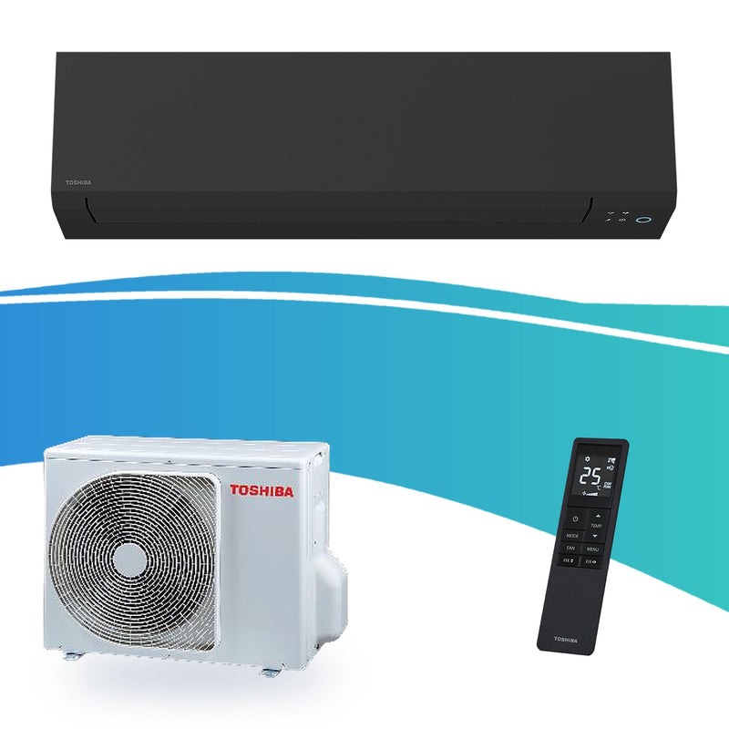 Toshiba Shorai Edge RAS-B13G3KVSGB-E + RAS-13P2AVSG-E: Set aus Innen- und Außengerät mit Fernbedienung