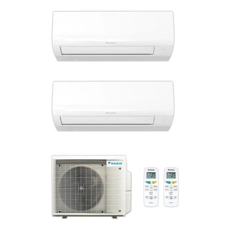 2,5 + 2,5 kW — Set aus Innen- und Aussengeraet