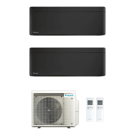 Multi-Split-Klimaanlage 2x1 Stylish Schwarz 2MXM50A — Set aus Innen- und Aussengeraet