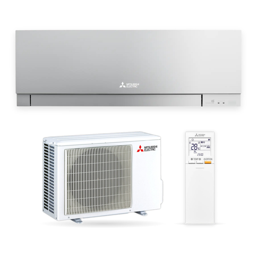 Mitsubishi Electric | Monosplit-Klimaanlage | MSZ-EF25VGK-S + MUZ-EF25VG | 2,5 kW | WiFi