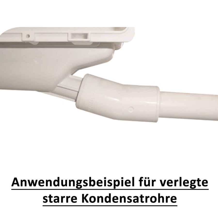 Kondensatrohr TCR-21 - Stecksystem TCR-21 - Ø 21mm aussen - Ø 17mm innen - 2 Meter lang - 2,0mm dick