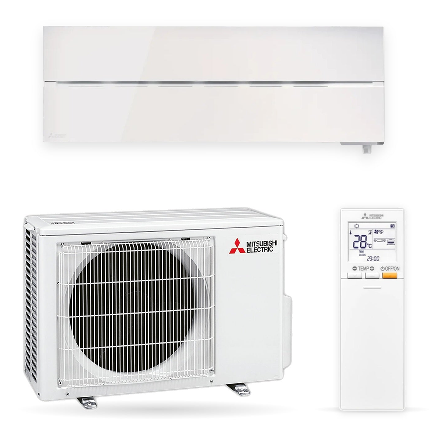 Mitsubishi Electric | Monosplit-Klimaanlage | MSZ-LN35VGW + MUZ-LN35VG | 3,5 kW | Natural White