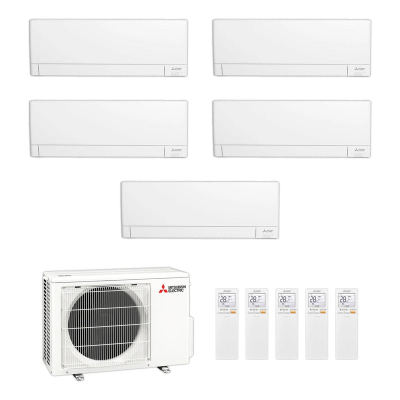 Mitsubishi Electric | Multi-Split-Klimaanlage 4x MSZ-AY25VGK + 1x MSZ-AY35VGK an MXZ-5F102VF | 10,2 kW — Set aus Innen- und Außengerät