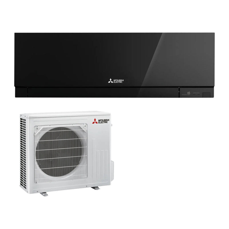 Mitsubishi Electric MSZ-EF25VGK-B — Split-Klimaanlage in Schwarz, Innen- und Außengerät