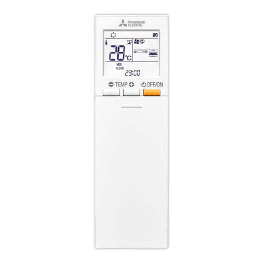 Mitsubishi Electric | Multi-Split-Klimaanlage 2x MSZ-LN25VGW an MXZ-2F33VF | 3,3 kW | Weiß — Fernbedienung