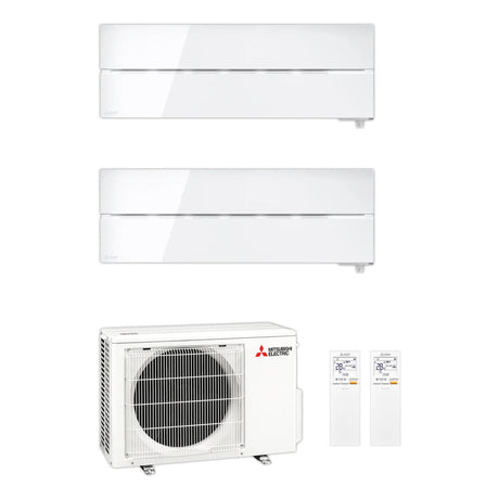 Multi-Split-Klimaanlage 2x1 MXZ-2F53VF + 2x MSZ-LN35VGW — Set aus Innen- und Aussengeraet
