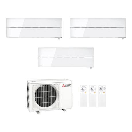 Multi-Split-Klimaanlage 3x1 MXZ-3F68VF + MSZ-LN25 + MSZ-LN35 + MSZ-LN35 — Set aus Innen- und Aussengeraet