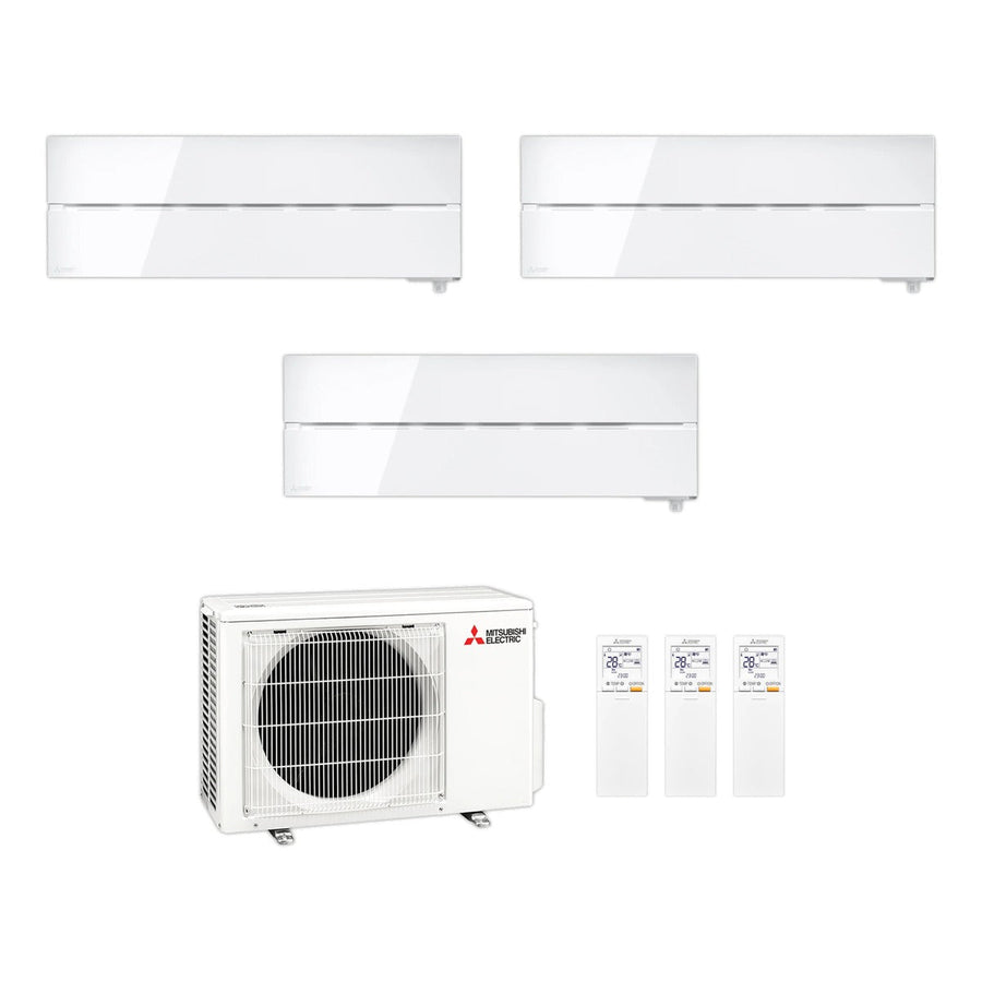 Mitsubishi Electric | Multi-Split-Klimaanlage 1x MSZ-LN25VGW + 2x MSZ-LN35VGW an MXZ-3F68VF | 6,8 kW | Weiß — Set aus Innen- und Außengerät