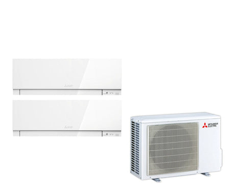 Mitsubishi Electric | Multi-Split-Klimaanlage 2x1 Kirigamine Zen MSZ-EF 35+42 an MXZ-2F53VF | 7,7 kW – Baureihe EF