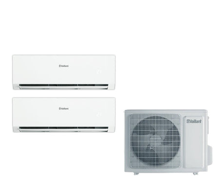 Vaillant | Multi-Split-Klimaanlage 2x1 climaVAIR plus VAM8-052W2O5 | 5,2 kW – 2 Innengeräte