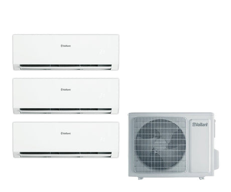 Vaillant | Multi-Split-Klimaanlage 3x1 VAM8-087W3O8 | 8 kW – 3 Innengeräte
