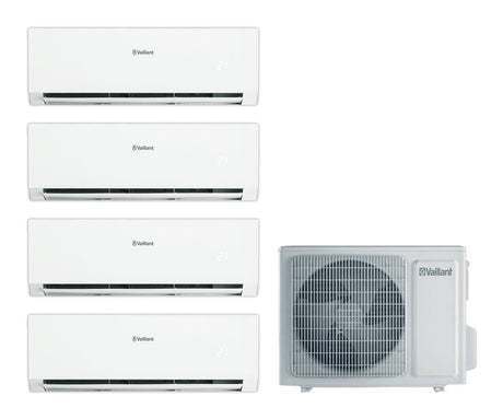 Vaillant | Multi-Split-Klimaanlage 4x1 climaVAIR plus VAM8-113W4O8 | 8 kW – 4 Innengeräte