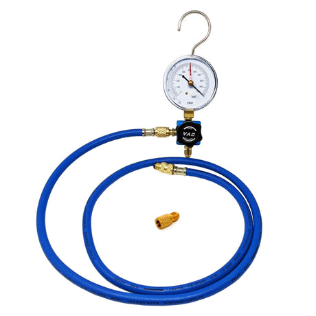 Vakuum-Manometer mit Schlauch 1,5m R32 R410 R407c
